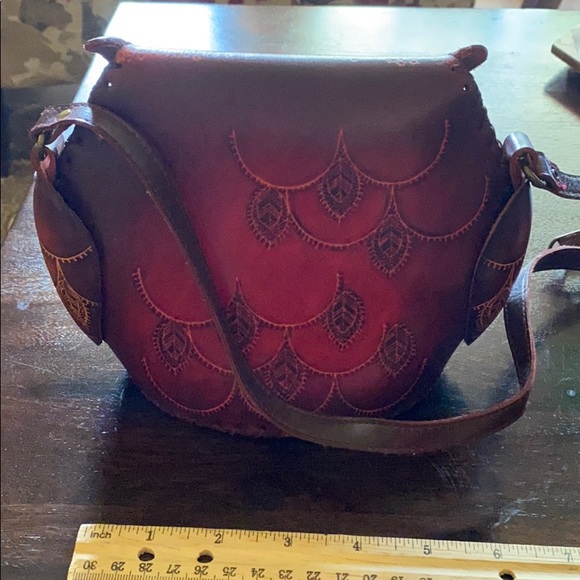 Leather owl purse - Picture 4 of 8
